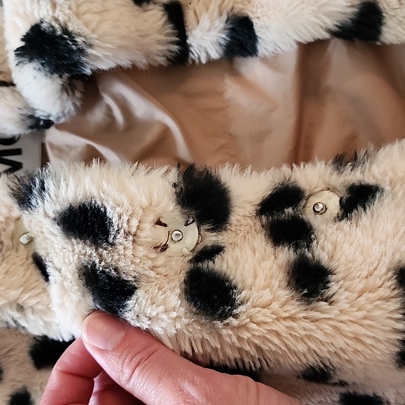 MOLO Baby Girl Ulva Wild Dot Print Jacket - Picture 10 of 12